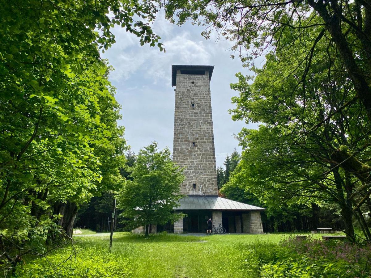 Ferienwohnung Oxana Im Naturpark Fichtelgebirge Schonwald  Kültér fotó