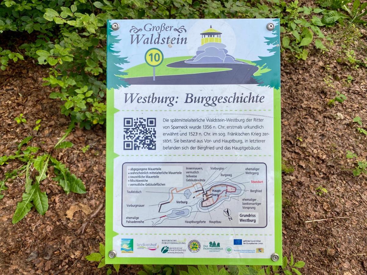 Ferienwohnung Oxana Im Naturpark Fichtelgebirge Schonwald  Kültér fotó