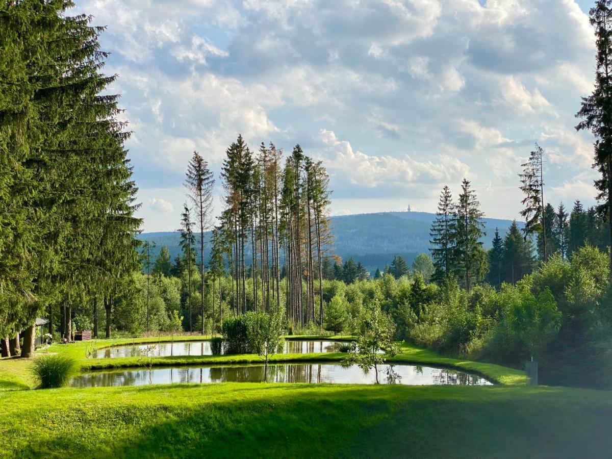 Ferienwohnung Oxana Im Naturpark Fichtelgebirge Schonwald  Kültér fotó