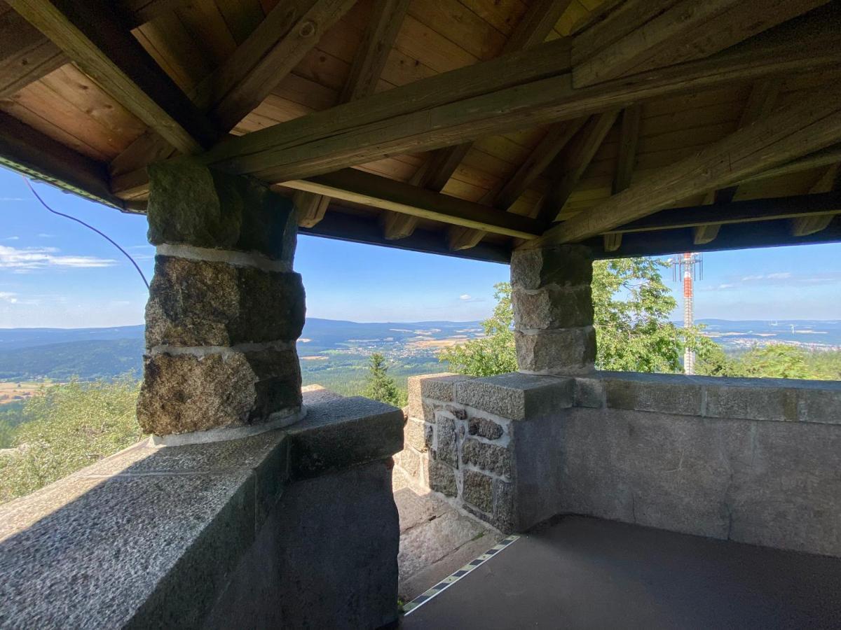 Ferienwohnung Oxana Im Naturpark Fichtelgebirge Schonwald  Kültér fotó