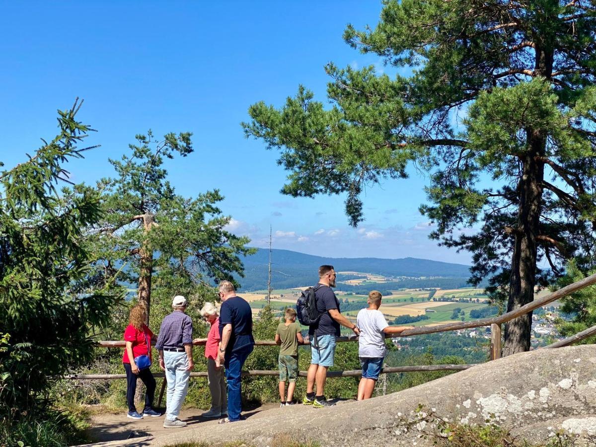 Ferienwohnung Oxana Im Naturpark Fichtelgebirge Schonwald  Kültér fotó